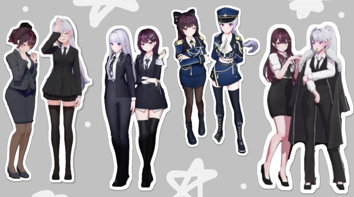 i_m_e_gg's tweet image. 슬라임즈가 취향껏 입은 정장제복수트 디자인 차이가 좋다...🤦🏻‍♀️