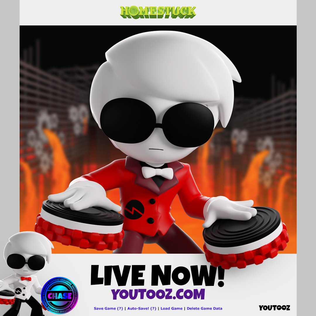 ⚡ Our Dave Strider <a href="/youtooz/">youtooz</a> vinyl figure is NOW LIVE! ⚡

 Click the link below to purchase him. He's only available to preorder for a limited time, so get him while you still can!

youtooz.com/products/dave-…