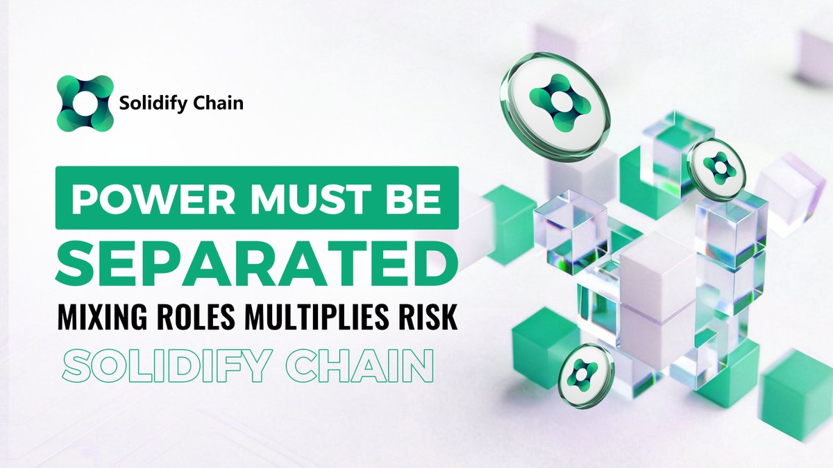 solychain's tweet image. When execution and rule-making live in the same hands,
execution risk becomes political risk.🚨

That is not decentralization.
That is fragility.⛓️‍💥
#SolidifyChain #ProtocolDesign