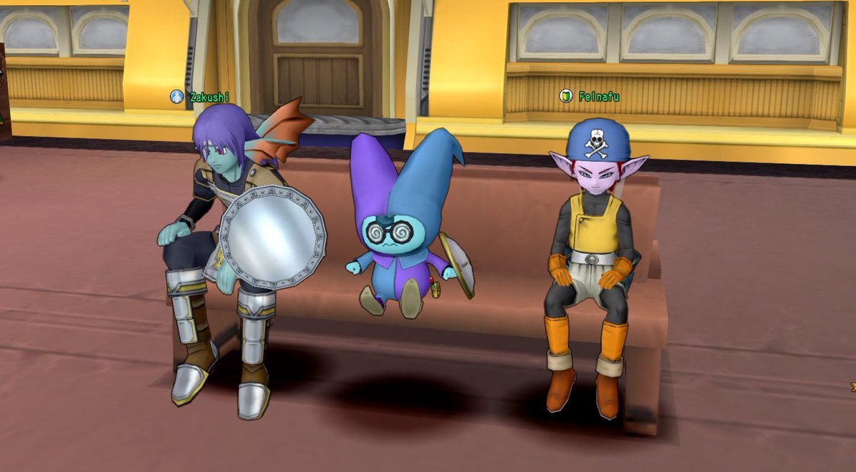 saltydkdan's tweet image. I’m 30 hours into Dragon Quest 10 with friends and this game fucking ROCKS

Playing an entire Dragon Quest game with friends is the coolest thing ever and it sucks this game isn’t officially localized or else I’d be recommending it to everyone because it’s a BLAST