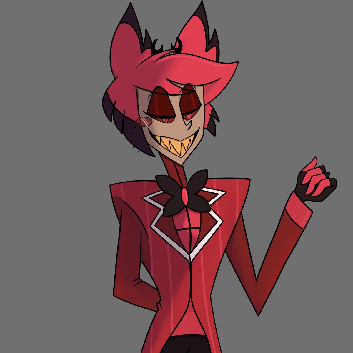 Been a while since I’ve drawn the Husband. 

How are we doing in the new year so far? 
#Alastor