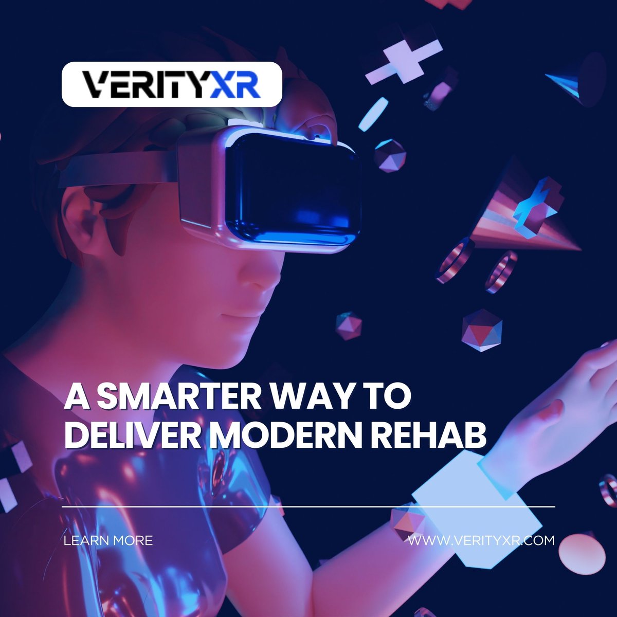VerityXr's tweet photo. From real-time analytics to customizable session design, VerityXR gives clinicians the tools to deliver engaging, efficient, and measurable care—without disrupting existing workflows.

#VerityXR #XRInHealthcare #HealthcareInnovation https://t.co/JrprYJZbiJ