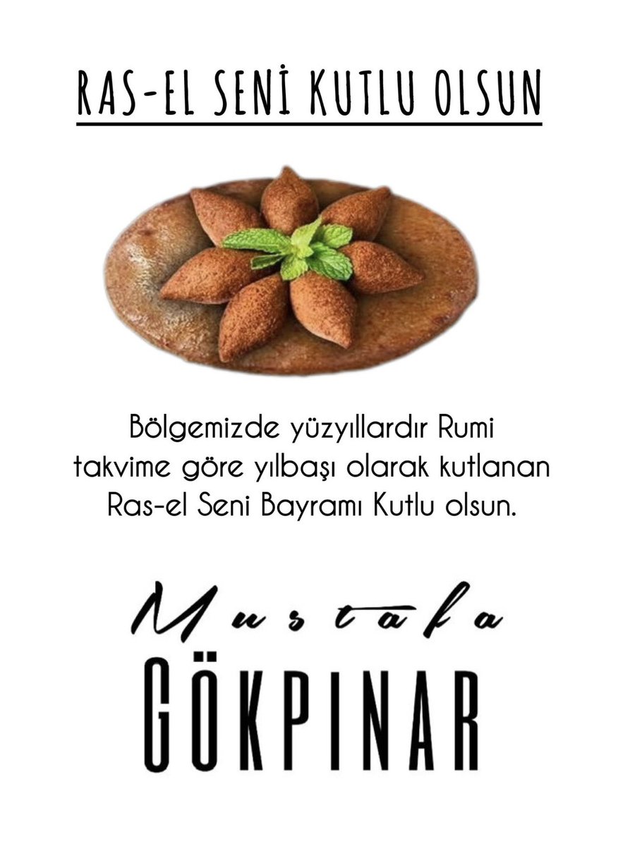 Mustafa GÖKPINAR tweet media