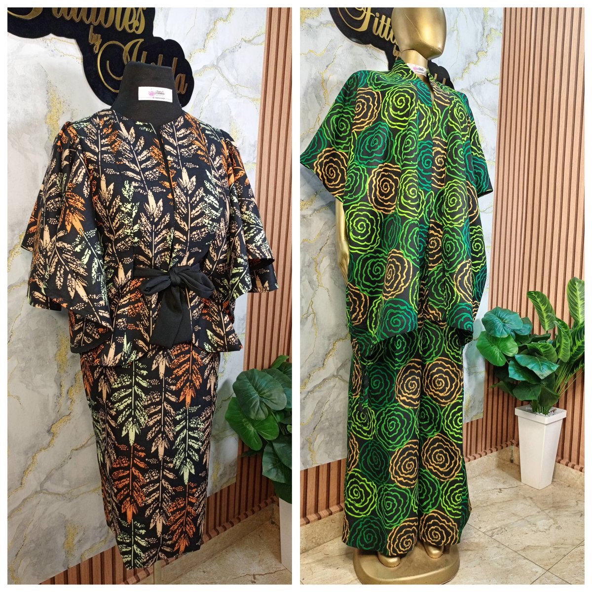 Looking for stylish, well-fitted dresses without stress?
We sew for women &amp; little girls and deliver nationwide using our trusted virtual measurement process.
📍Ibadan | 📦 Everywhere 

For enquires, order placement and consultation 
🎀Send a DM or
🎀Click on the WhatsApp link