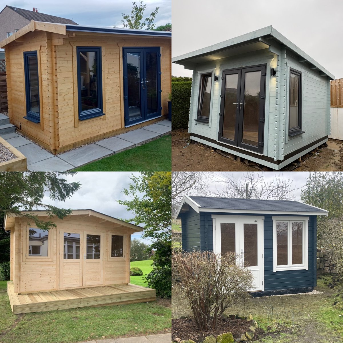 Here are just a few examples of the log cabins we design and install, from natural timber finishes to fully painted, modern looks with upgraded doors and windows. 
Visit - hgspaces.co.uk
Email - info@hgspaces.co.uk
Call - 07584626911
#logcabin
#logcabinhomes