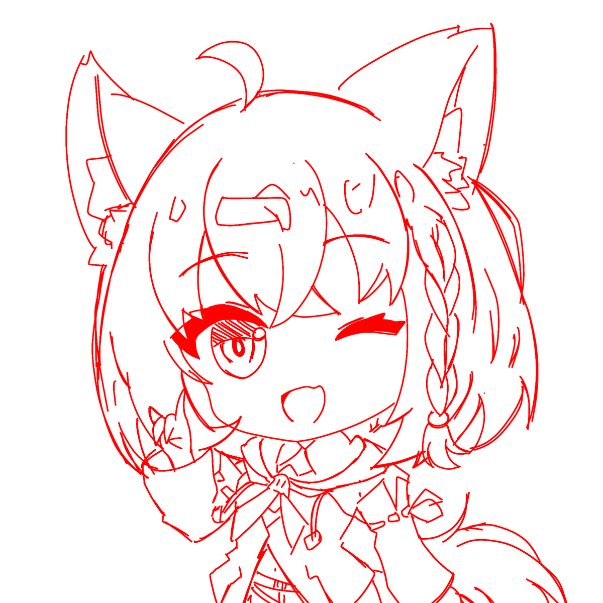 久しぶりのリメイク　✍️。。。
#白上フブキ