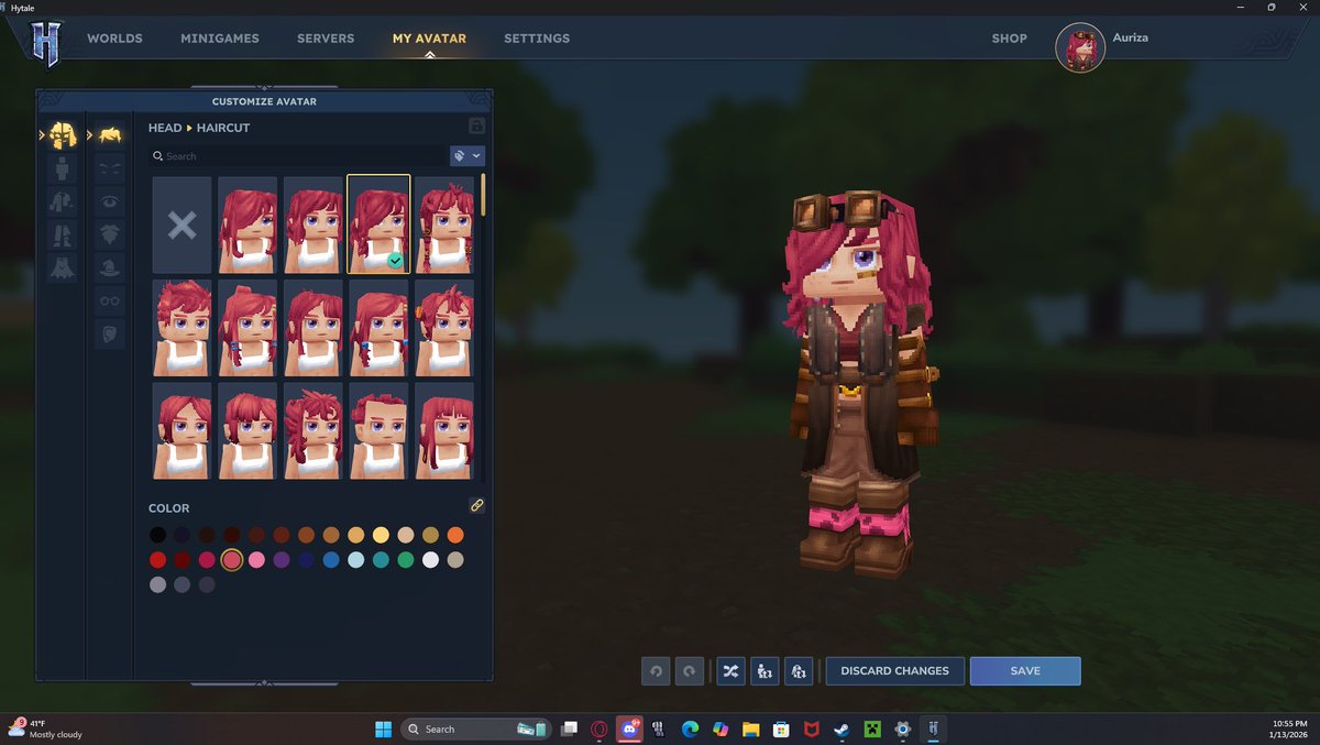 bigtimeohyeah1's tweet photo. yall fw my hytale character https://t.co/B8s58pPL4b