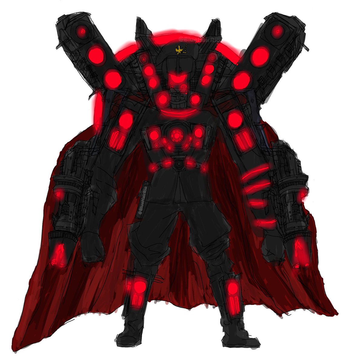 TSM3.0 Fin Fin Fin Fin Design😅💀
(Head model accuracy update, Shoulder Speaker's top is Combine city scanner, shield is WoD's Head Part)
#SKIBIDITOILET
#Skibiditoiletfanart
#BringBoomBack