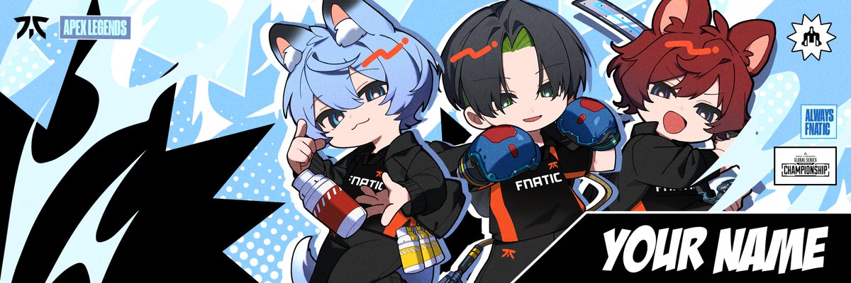 あなただけの名前入りヘッダーでFNATICを応援📢 リプライに