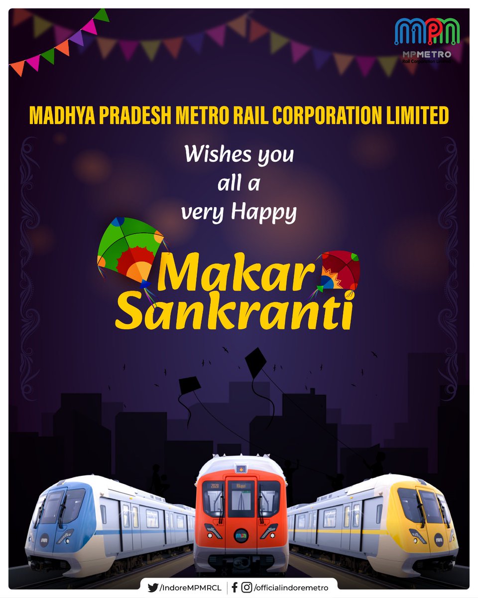 Indore Metro Rail tweet media