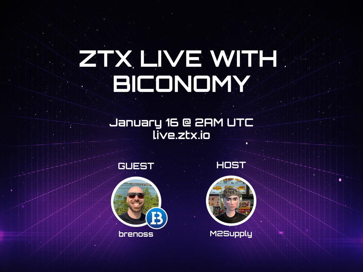 📣 ZTX Exclusive Interview Ep.02

We’re back with another powerhouse guest

Join us live for a chat with 
<a href="/BiconomyCom/">Biconomy.com</a>
, featuring Breno Sperandio 
<a href="/brenoss/">br3no</a>

Expect sharp insights and real alpha 👀

🗓️ Friday 16th, 2 AM UTC
🎙️ live.ztx.io/profile/movies…