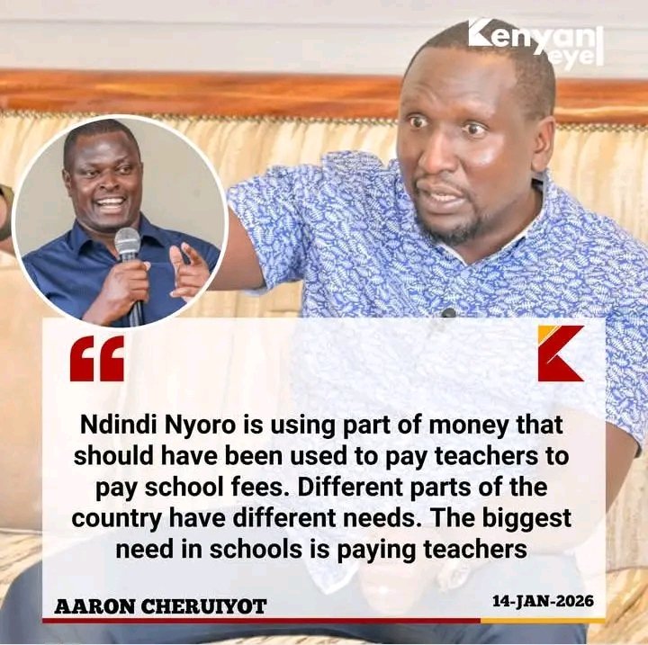 MaragiaWakili's tweet image. Ndindi Nyoro is giving other leaders sleepless nights 😂