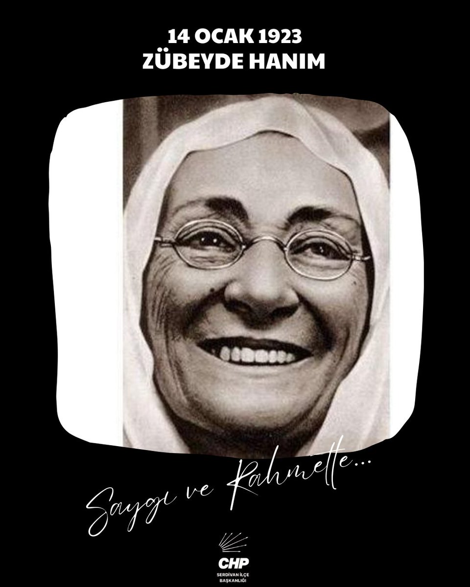 Cumhuriyetimizin kurucusu, Ulu Önderimiz Gazi Mustafa Kemal Atatürk’ün kıymetli annesi Zübeyde Hanım’ı, vefatının 103. yıl dönümünde saygı, sevgi ve rahmetle anıyoruz.