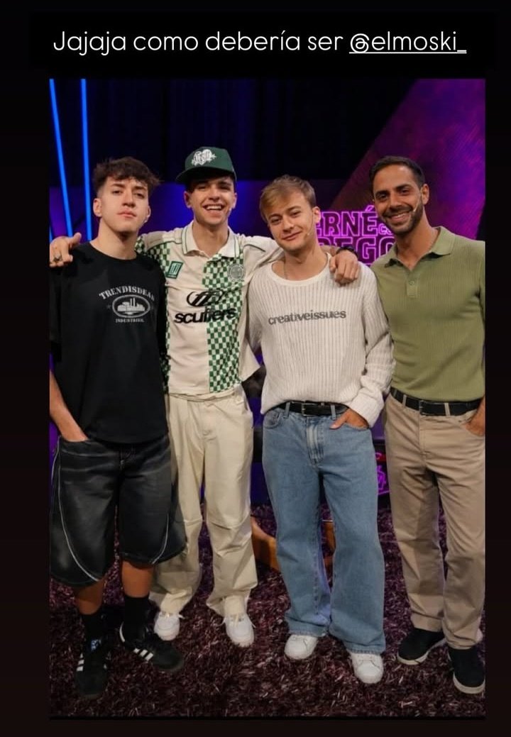 moskination's tweet image. 📷 Moski vía historias IG de gregorossello