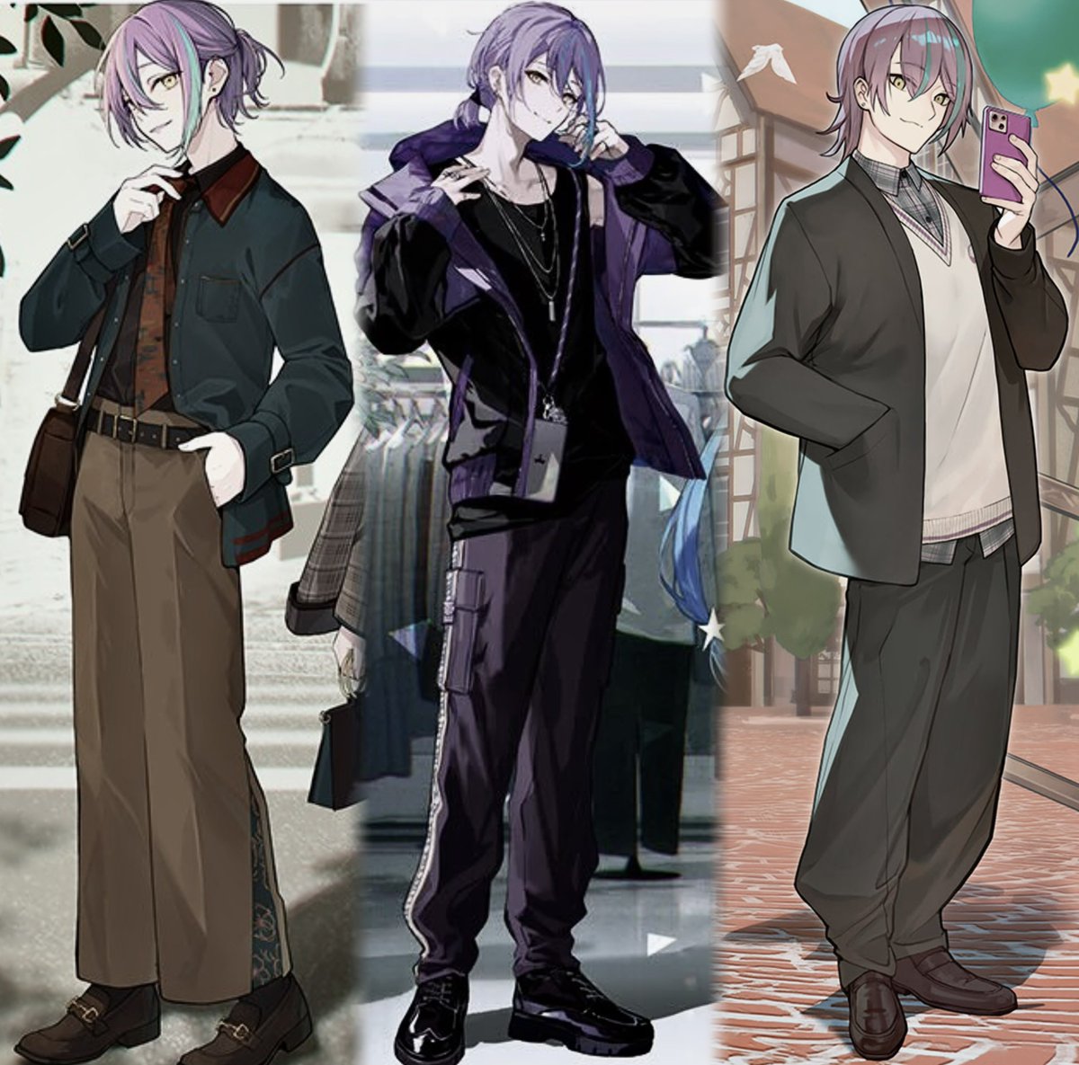 プロセカZOZOコラボ どの系統も着こなす神代類