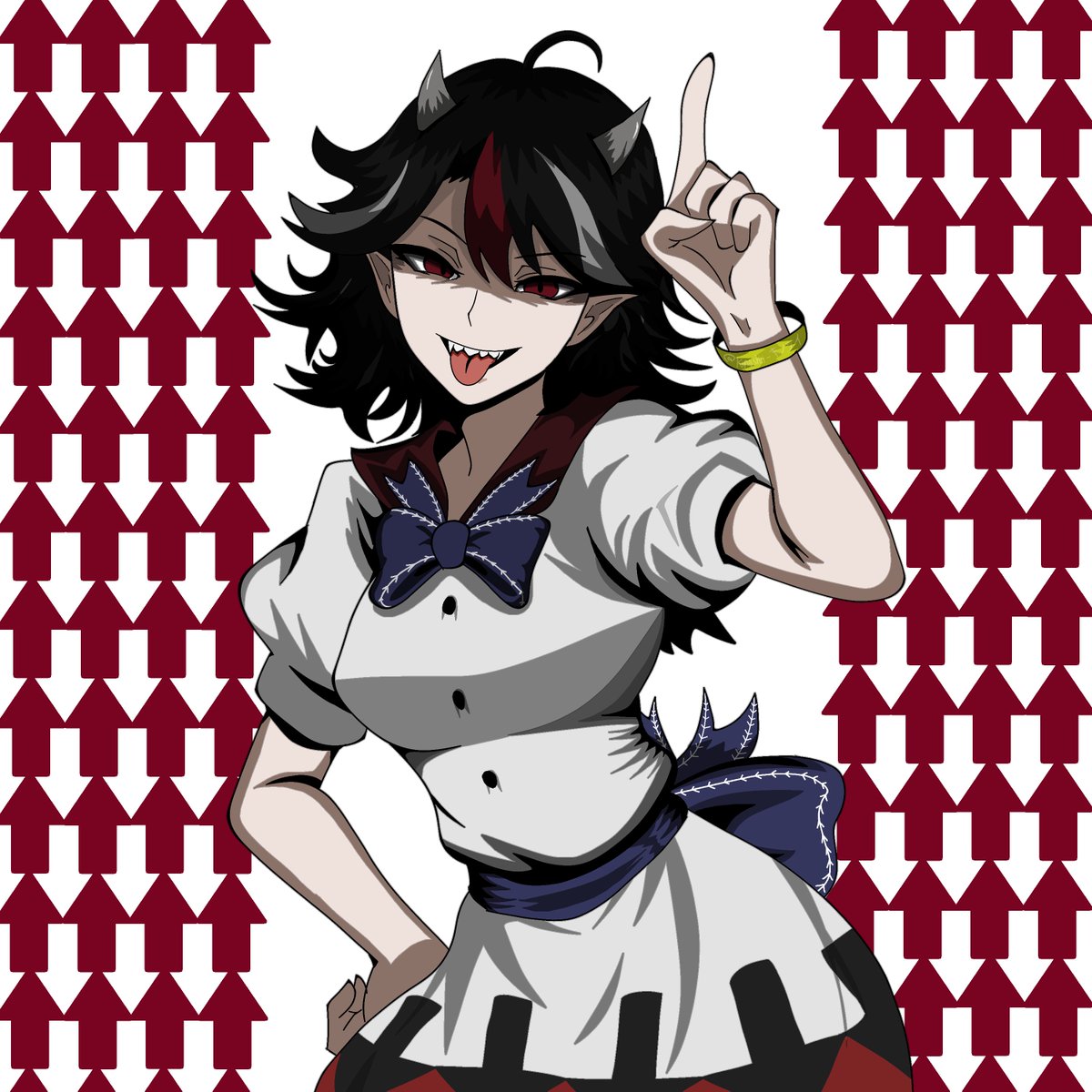 KinoshiiShroom's tweet image. Get rotated ⬆️⬇️

#東方 #東方Project #TouhouProject 
#鬼人正邪 #SeijaKijin #art