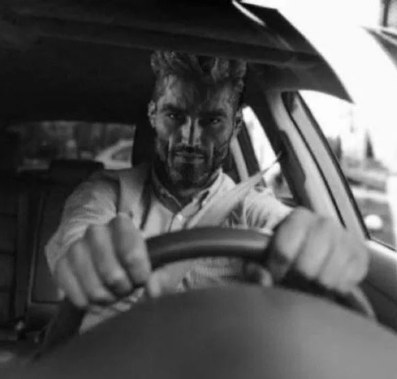 Driving normally vs. Following a drunk guy 18 right turns in a row