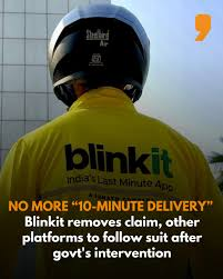 PankajInfinite's tweet photo. @letsblinkit , @Zepto , @Swiggy to remove 10-minute delivery targets after centre's intervention.

Convenience should never come at the cost of human safety.
This change was needed — and timely.

#BlinkitUpdate #Zepto #SwiggyInstamart #NewsUpdate https://t.co/LIe9TSNIb2