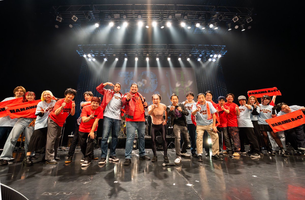 はなわ芸歴30周年LIVE 〜HANAWA ROCKの軌跡〜】 ですが、大成功で