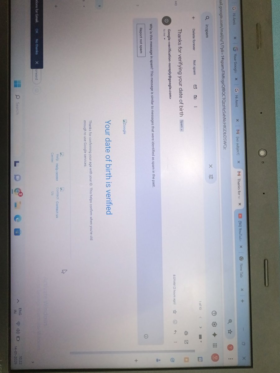 PrayForYou様確認ページ TeamYouTube DOB verified today at 8:09 AM (confirmation email