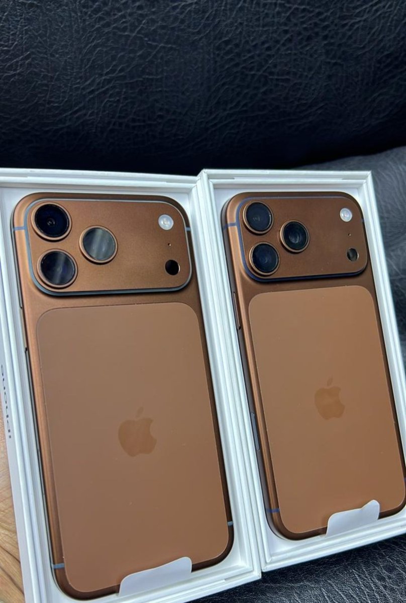 TMC4U's tweet photo. iPhone 17 Pro Max Titanium Mocha
What do you think @sondesix ? https://t.co/3MEYmoySmk