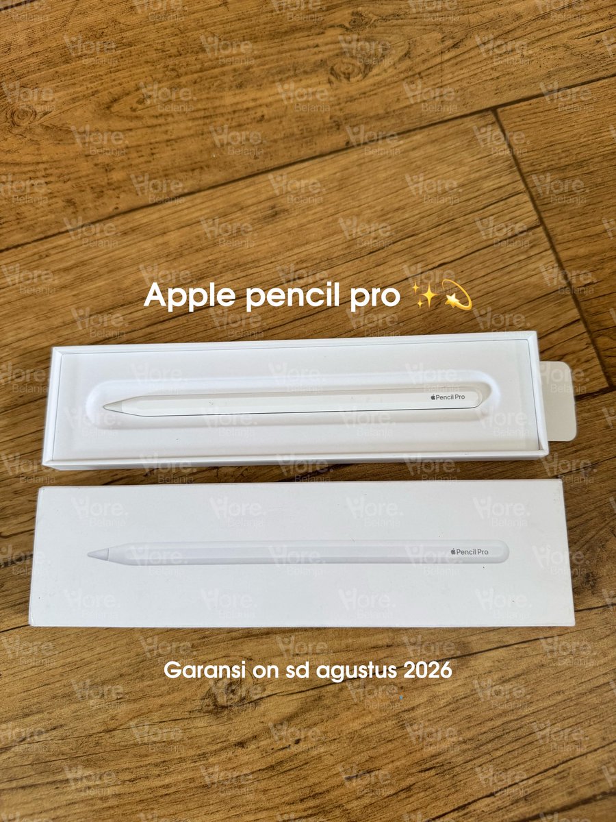 enolistyaa's tweet image. Aloo peeps ✨✨✨

Wts jual apple pencil pro. Kelengkapan fullset, Garansi on se agustus 2026, pemakaian jarang. COD Jakarta/shopee 💰: 1.750 

#wtsapplepencilpro #jualapplepencil #applepencilpro