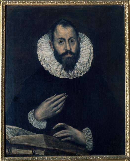 Portrait of Alonso de Herrera #artbots #elgreco