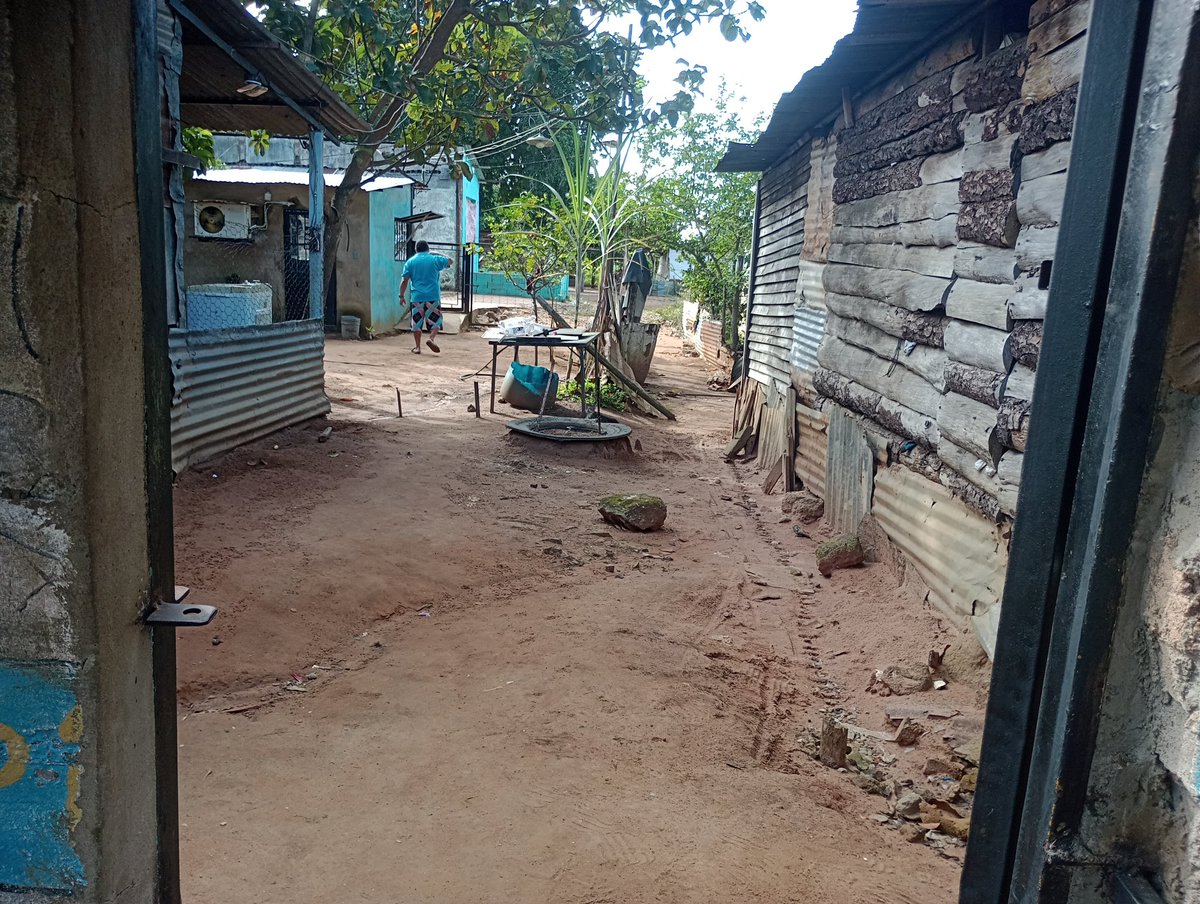 nigerbladimir's tweet photo. #14ene #comunidad #sucesos #guayana #sanfelix Más de 24 familias padecen en un terreno que en una oportunidad fue un vivero, ellos invadieron este espacio para construir sus viviendas, reciben agua a duras penas, la luz eléctrica la trasladaron con recortes de cables, https://t.co/P4BkL3I4M8