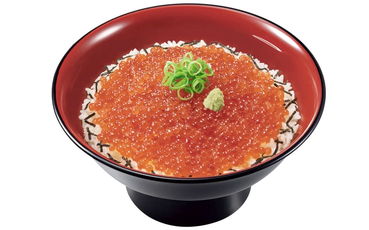 gourmetroad5's tweet image. １月２０日よりすき家から、「まぐろたたき丼」に、天然のいくらを贅沢にのせた「いくらまぐろたたき丼」や、大盛のごはんに並盛の3倍の量のいくらをのせた「メガいくら丼」などが新発売されます✨