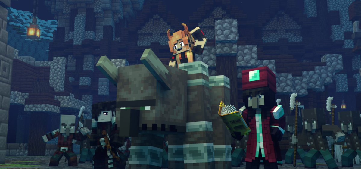 Without a king, the Illagers have temporarily appointed Abigail as the acting matriarch of the Illager Clans.

These newfound allies will join her rebellion against the Nether Empire.