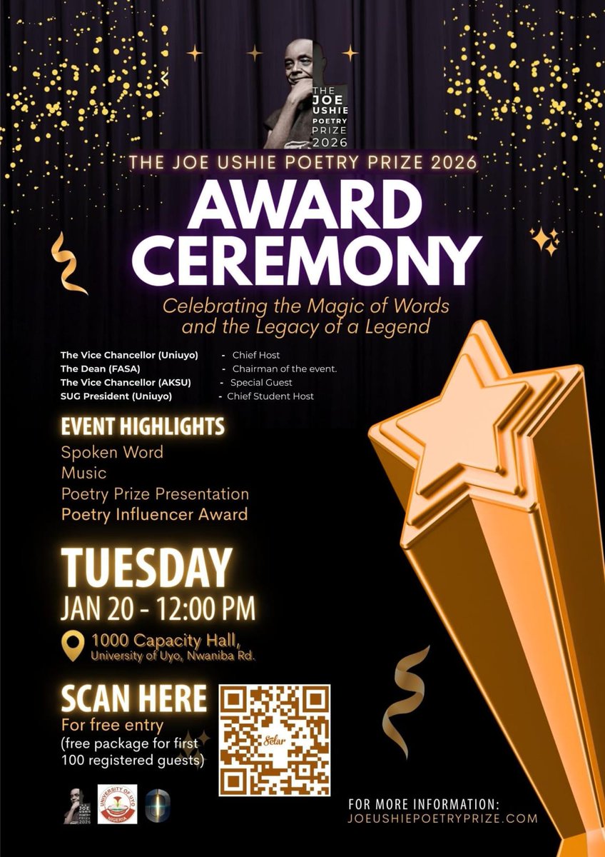 The Joe Ushie Literature Foundation tweet media