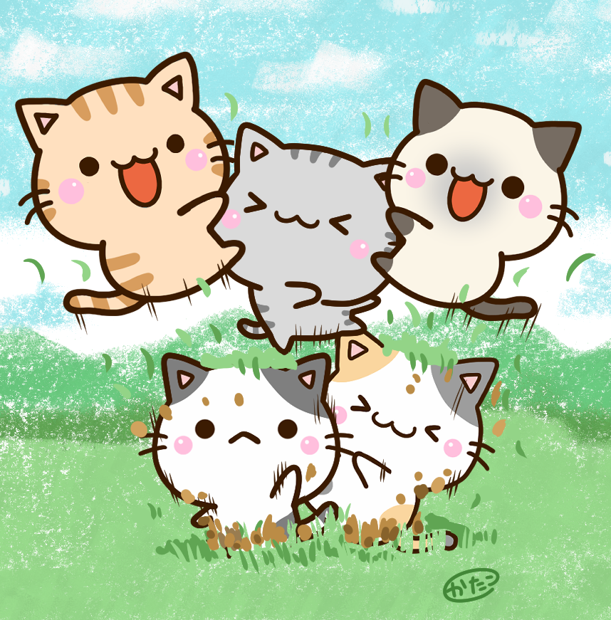 みんな一緒🐱
1人じゃニャい🐈
#猫好きさんと繋がりたい