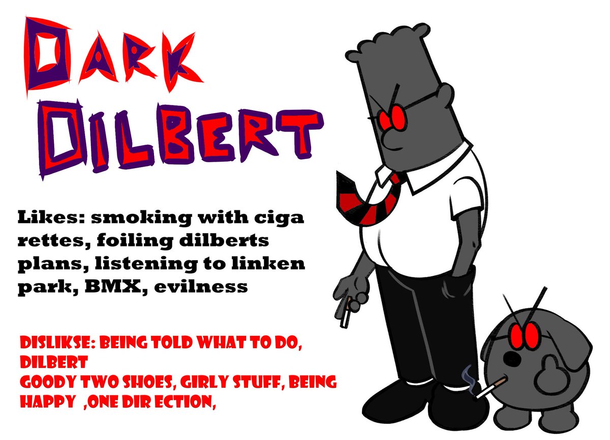 Donk__TK's tweet image. THE AGE OF DILBERT HAS PASSED

THE AGE OF DARK DILBERT IS NOW