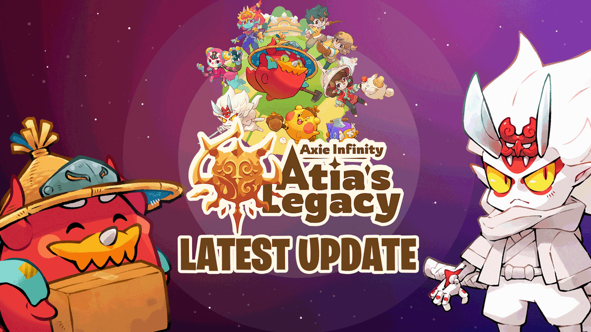CloverG014's tweet photo. Atia’s Legacy update you NEED to know 👀👇
🔗https://t.co/mZ6riVLkbM

#axieinfinity #atiaslegacy #axiemmo @AxieInfinity https://t.co/HdTZxST12u