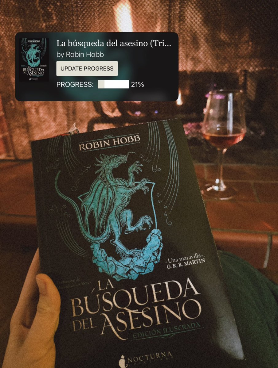 Buenos días, grimdarkeros ⚔️🩸

Tremendos primeros 9 capítulos de La Búsqueda del Asesino, tiene uno de los comienzos más potentes que he leído y se mantiene así de momento.

Superada la primera etapa del viaje de este Traspié indomable y vengativo, veremos qué tal la segunda🫀🐺