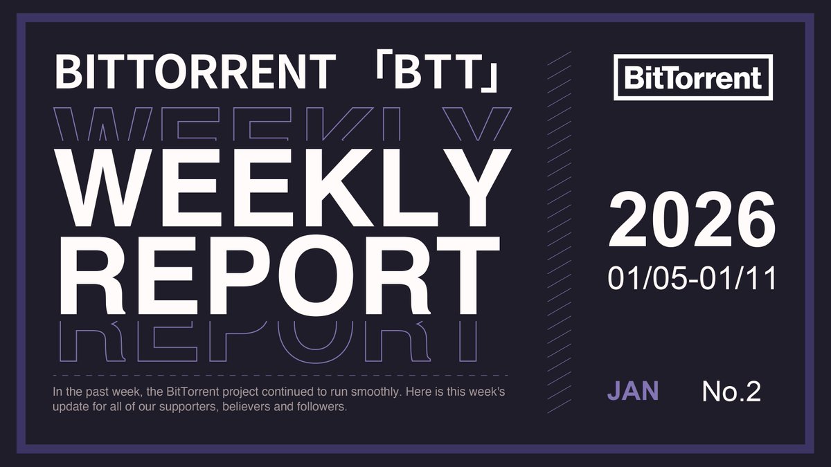 📢 지난주 #BitTorrent 주요 소식 ✓ #BTTC에서 $BTT 스테이킹 APY가 최대 10.48%에 도달했습니다. ✓ BTFS  SCAN 기준, 누적 트랜잭션 수가 215만 건을 돌파했으며 누적 거래량은 7,360억 $BTT를 넘어섰습니다. 🖱️ 자세히 보기:  https://t.co/yvmBAf3TaV
