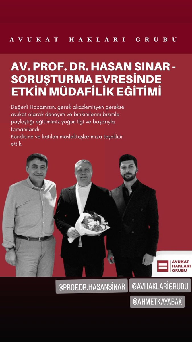 Avukat Hakları Grubu ⚖️ tweet media