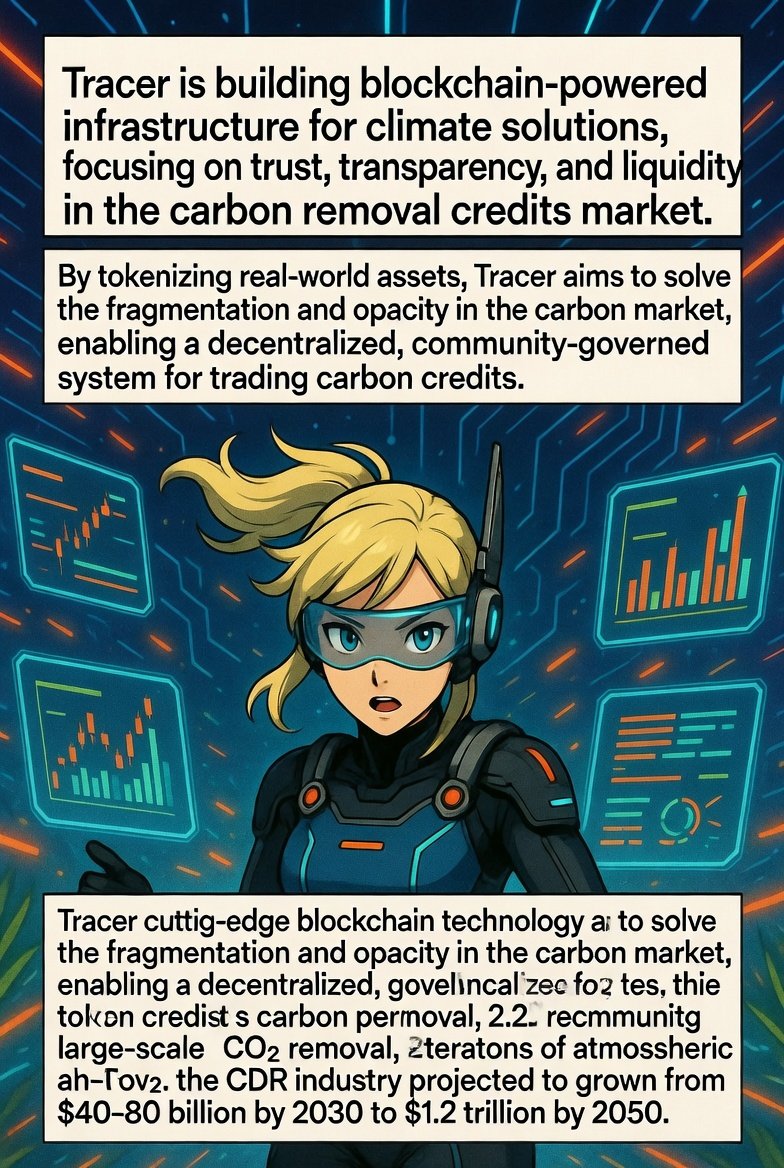 GM guys will on the @jointracer it will interest you to know that the  @jointracer is building blockchainpowered infrastructure for climate  solutions, with a focus on trust, transparency, and liquidity in the