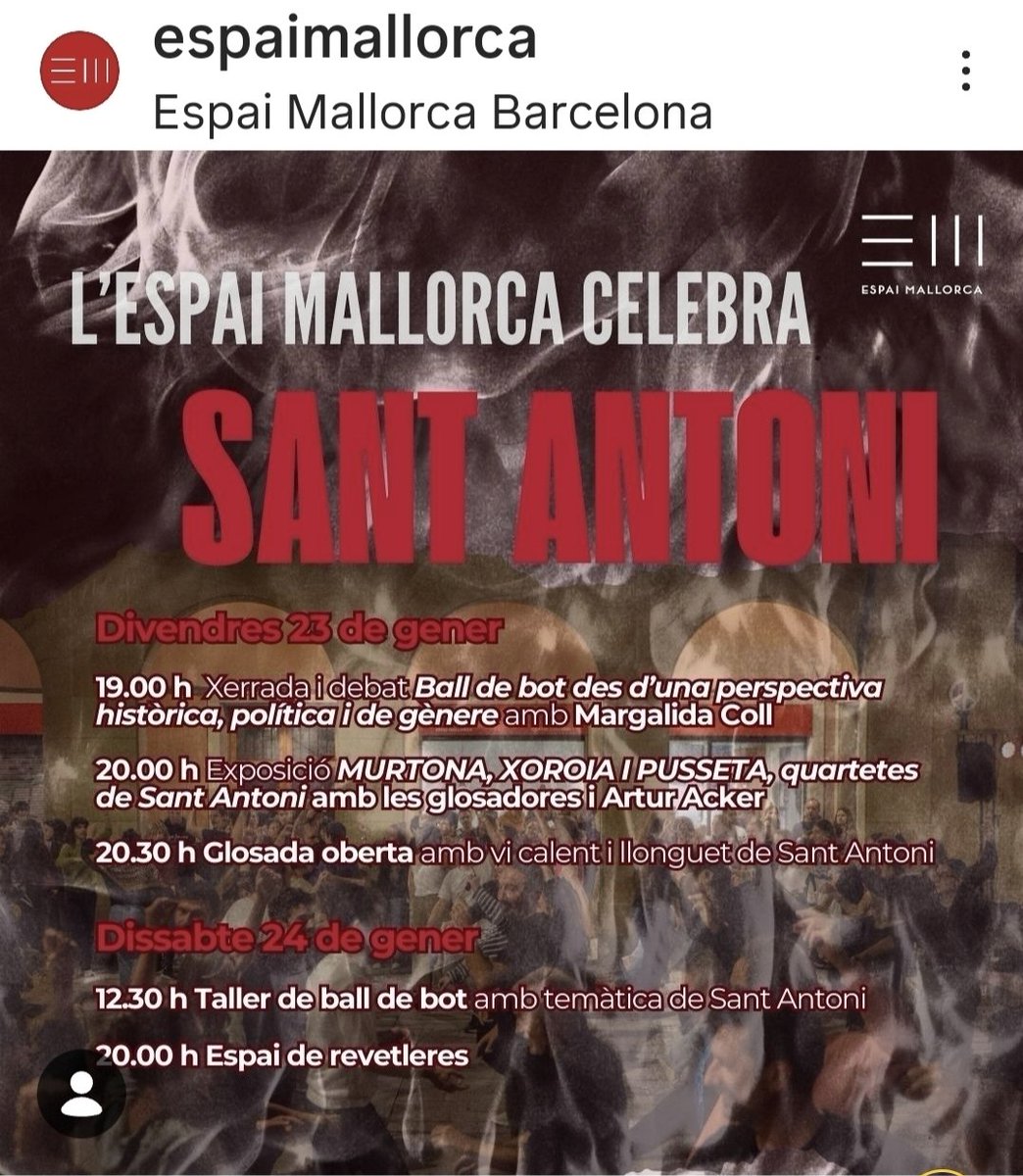 Siriusrrhh's tweet photo. Temps de #foguerons i #balldebot #gràcia #santantoni música preciosa i ball amb molta energia positiva💫🚀✨🎊🎉🔥💟🌱💫💡✨ @fogueronsgracia @sasargantanabcn https://t.co/WVXQuPs9pN