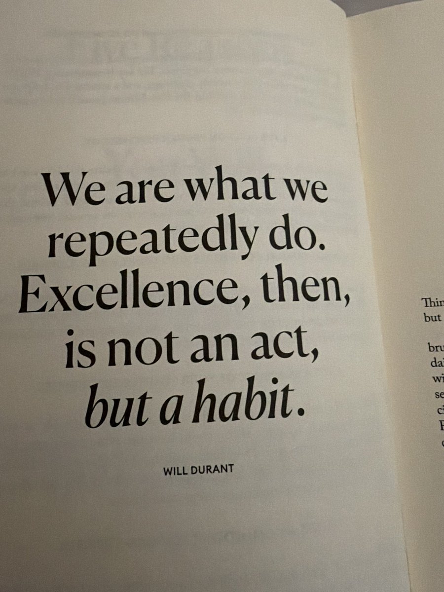 DarrylIzzard's tweet photo. Not a resolution. A discipline.
Get 1% better every day.
Excellence isn’t an act—it’s a habit. https://t.co/GTZYKpbVd6