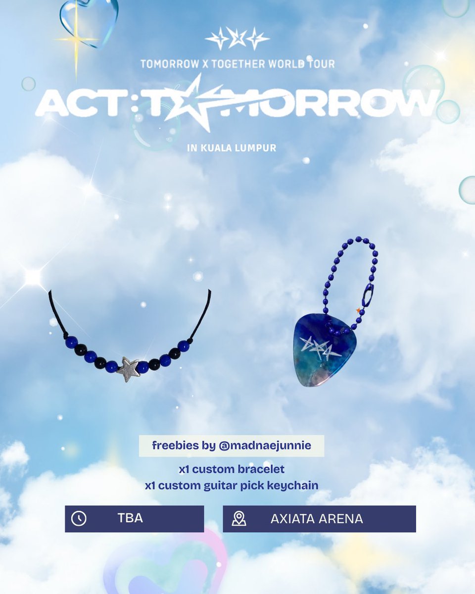 D-30 

#TXTinKL freebies by <a href="/madnaejunnie/">no label, just han</a> 💙✨

📅 Saturday 14 Feb 2026
⏰ TBA
🏟️ Axiata Arena 

⭐️Limited quantities FCFS
⭐️Just say hi to me to get yours 

See you all soon MYMOA 💙

#TXTinMY #TXT