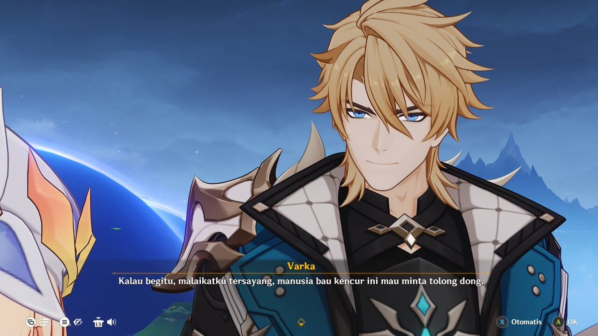 babufess's tweet image. babu! cw // spoiler archon quest aq luna iv 6.3 , bxg, varcole, varka x nicole

si varka udah manggil sayang aja 🤭