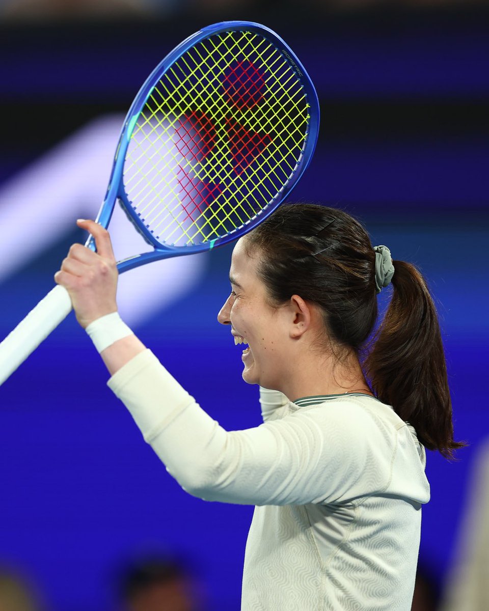 WTA's tweet image. We’re so proud of you Joanna 💚

An incredible second place for Joanna Garland at the @AustralianOpen 1 Point Slam!