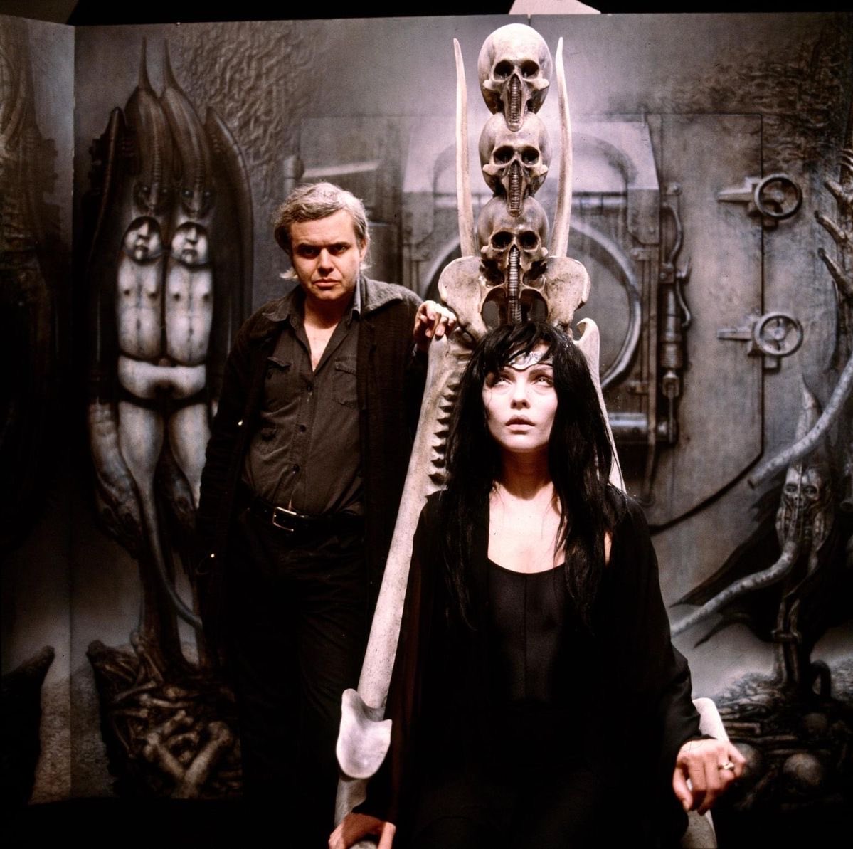 H.R. Giger and Debbie Harry