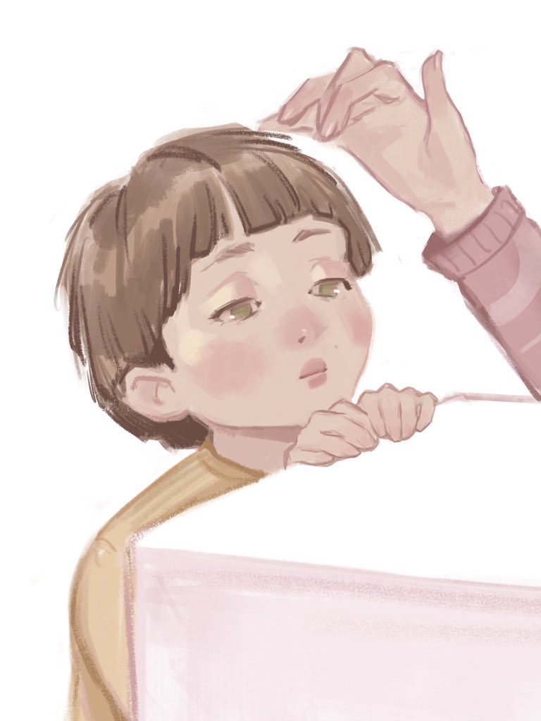 lipstick81's tweet image. mini wiw and nancy !! #willbyers #nancywheeler