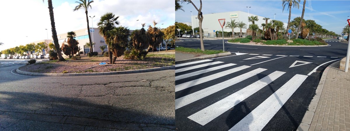 ElcheParEm's tweet image. 📷 A finales de año se procedió por parte del @ajuntamentelx, ante la solicitud de la Entidad, al reasfaltado de las rotondas de Severo Ochoa/Santiago Ramón con Cajal con Miguel Servet y Germán Bernácer con Manuel de Falla. 

👀elcheparqueempresarial.es/renovado-el-as…