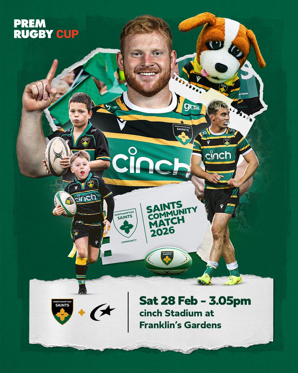 Northampton Saints Community tweet media