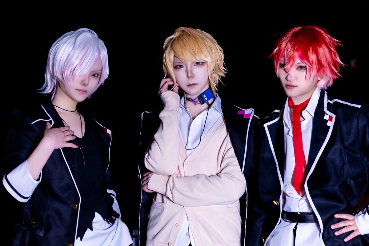 Relided2024's tweet image. 【　Cos / DIABOLIK  LOVERS    】

逆巻スバル（@_ToA_UxU ）
　　　　　　
　　　　逆巻シュウ
　　　　　　
　　　　　　逆巻アヤト（@unagin_cos ）

Photo @satopon110499 
#アコスタ池袋
