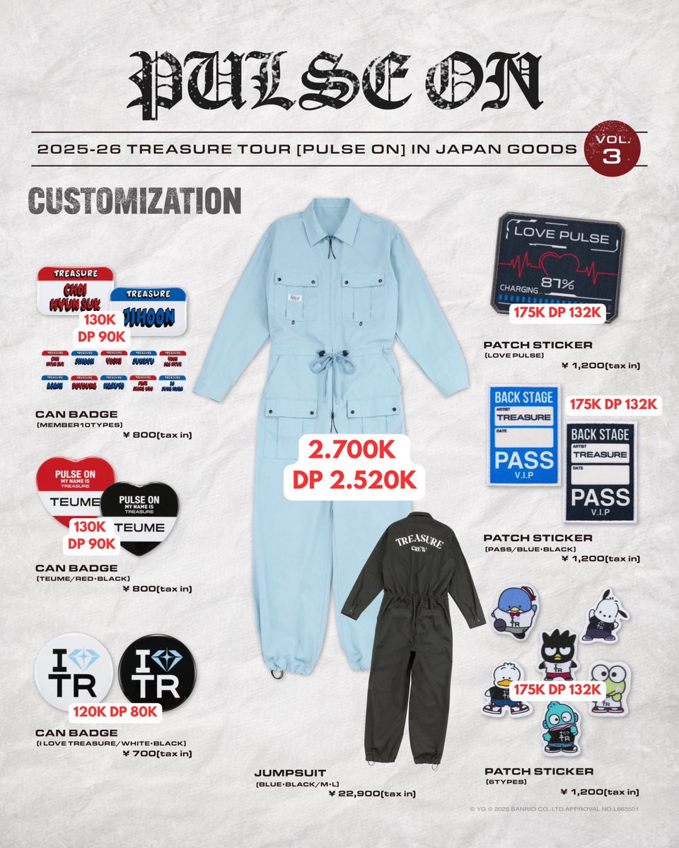 greenasahi's tweet image. OPEN HANDCARRY JEPANG 🇯🇵 

MD #TREASURE TOUR [PULSE ON] IN JAPAN 

🇯🇵 Osaka,5-14 Feb 2026
🇮🇩 15 Feb 2026

📌will be buying on pop-up store / venue 
📌every 8,000¥ will get 1 photocard

fix price on picture 🙇🏼‍♀️

🔗 forms.gle/QRf95FktT2dMVT…

dm for more info !

#PULSE_ON_IN_JAPAN