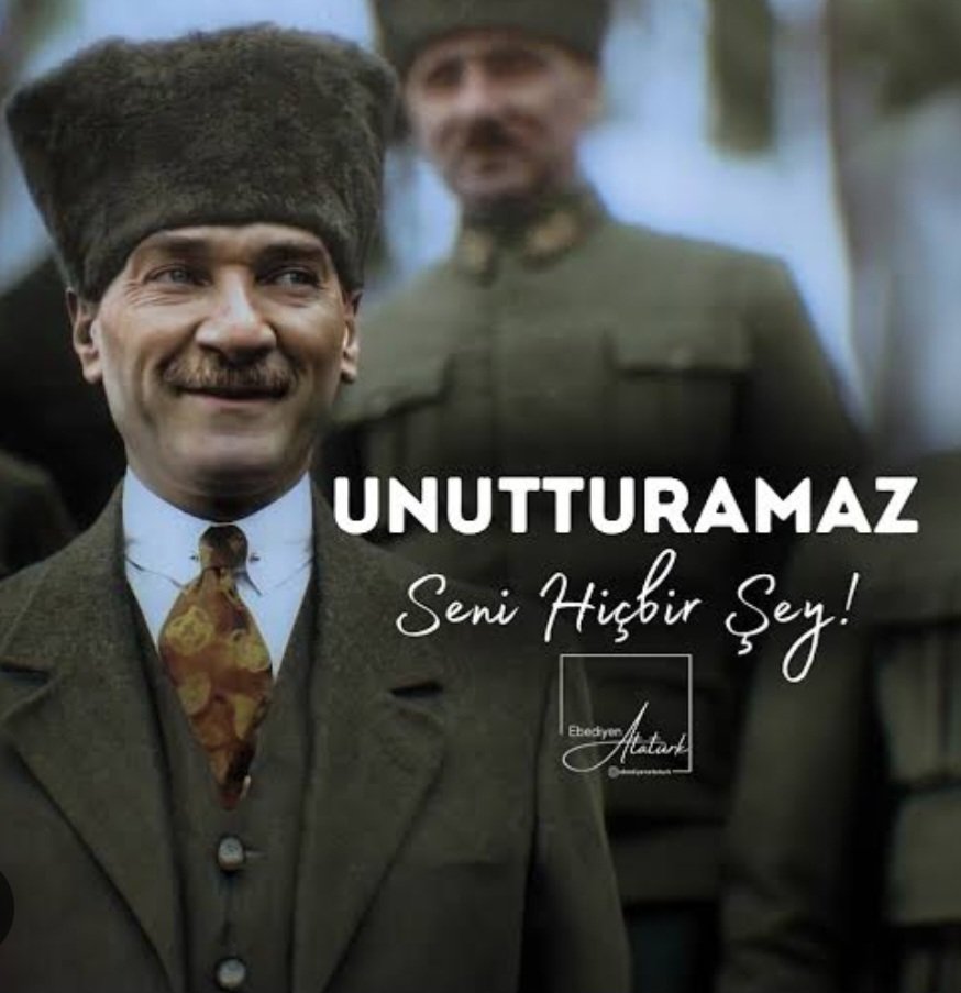 Unutturmakmı..?
🇹🇷

#MustafaKemalAtatürk